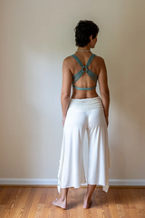 Shanti Criss Cross Yoga Tank Bra - Sustainable | Paramita Designs