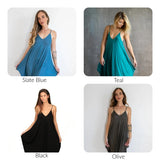 Anjali One Piece Yoga Jumpsuit/Boho Romper in Olive Green