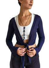 Yoga Wrap Top w/ Tie Front