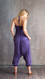Chandra Punjabi Jumper Onesie Romper in Amethyst