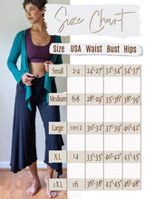 Ruched Waistband, Flowy, Wide Leg, High Waist Gaucho Pants in Gray