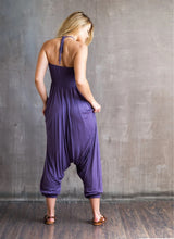 Chandra Boho Jumper/Onesie/Romper in Amethyst