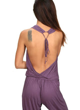 Evelina Yoga Jumpsuit Onesie in Amethyst