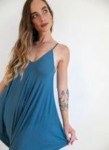 Anjali One Piece Yoga Jumpsuit in Slate Blue