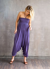 Chandra Boho Jumper/Onesie/Romper in Amethyst