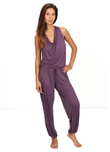 Evelina Yoga Jumpsuit Onesie in Amethyst