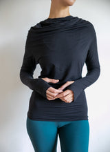 Ruched Cinched Yoga Leggings with Side Ties in Dark Teal