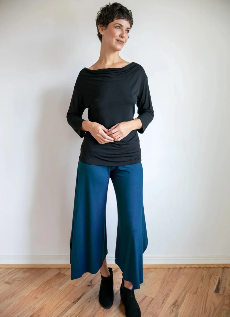 Flowy gaucho pants hotsell
