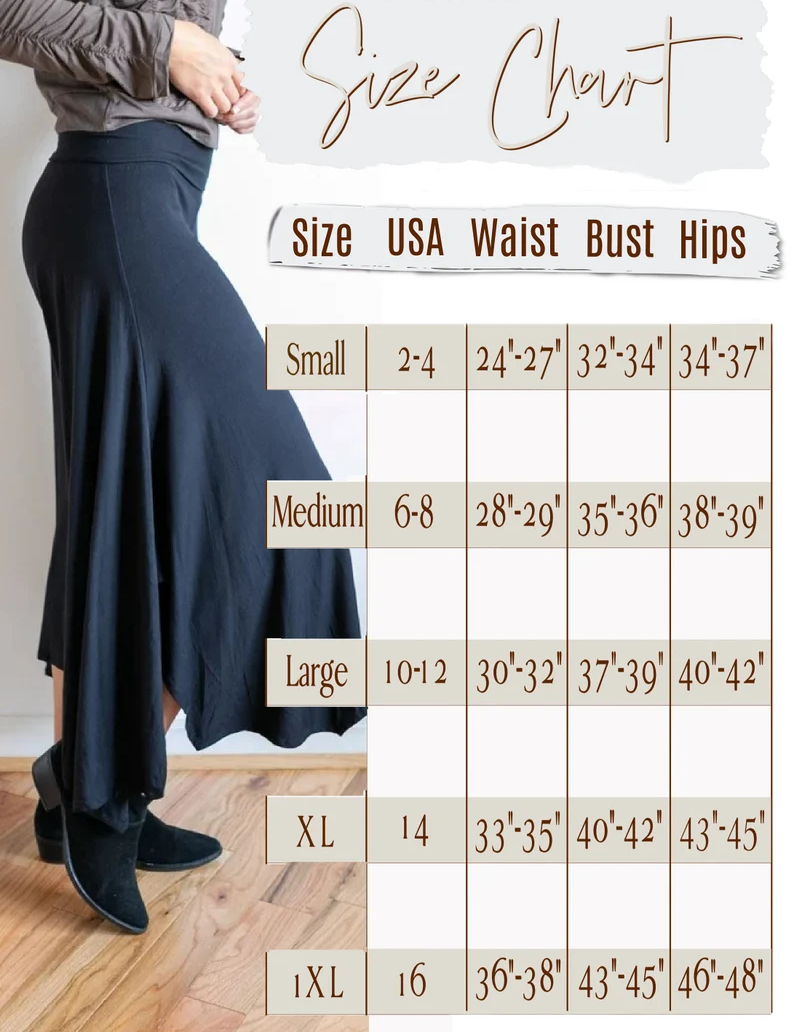 Dark Teal Gaucho Pants Fold-Over Waistband