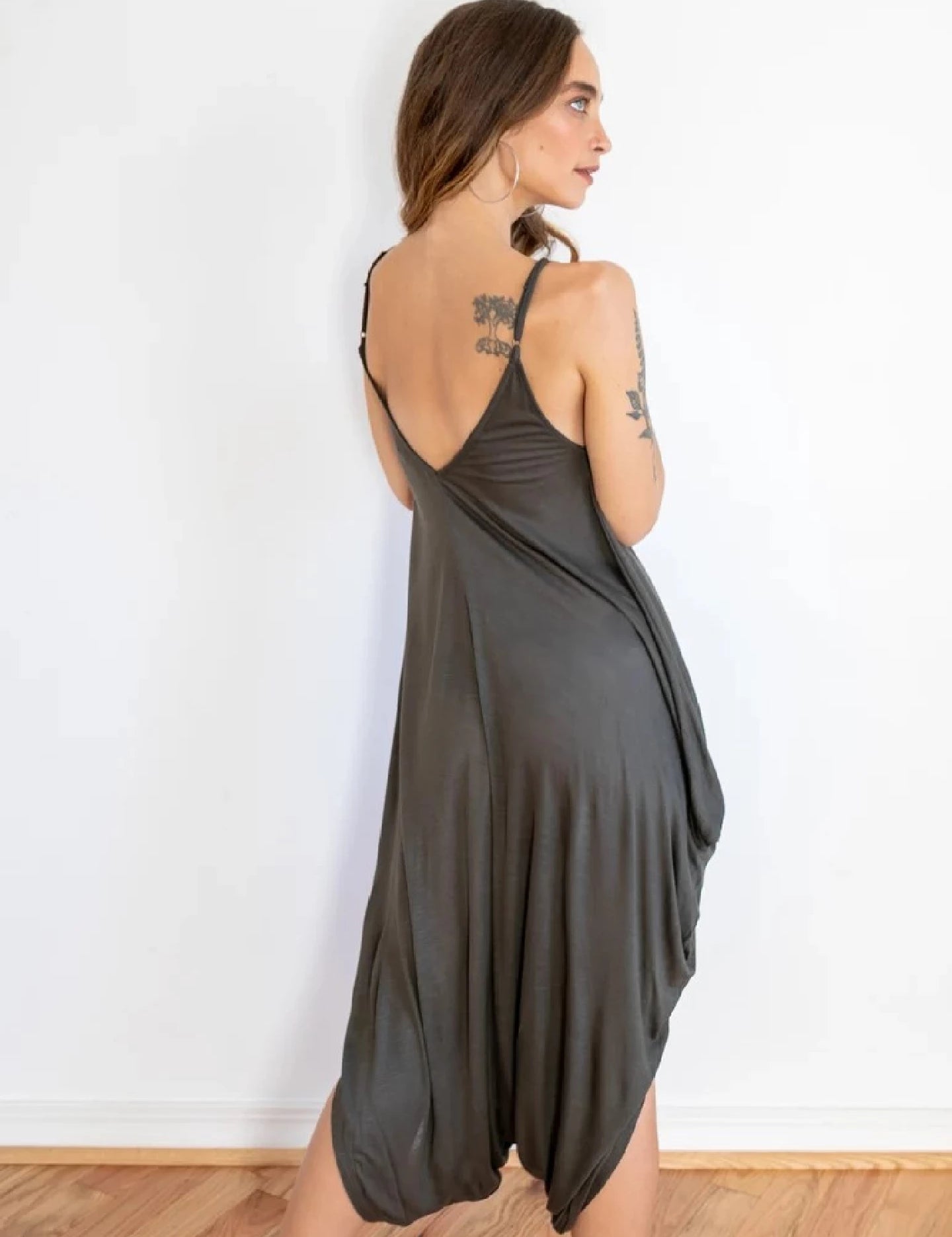 Anjali One Piece Yoga Jumpsuit in Olive