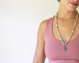 Criss Cross Back Yoga Bra: Amethyst Lavender Crop Top