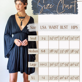 Ash Bell Sleeve Goddess Dress: Boho Festival Party Dress