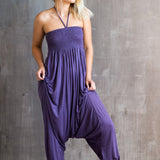 Chandra Punjabi Jumper Onesie Romper in Amethyst