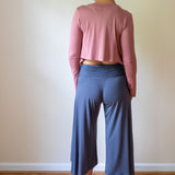 Canyon Rose Ballet Wrap Jacket: Yoga Cover-Up Shrug