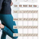 Ruched, Cinched Yoga Leggings with Mini Skirt in Amethyst