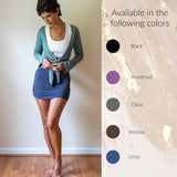 Ruched Mini Skirt-Booty Cover Skirt-Swimsuit Cover UP