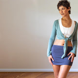 Ruched Mini Skirt-Booty Cover Skirt-Swimsuit Cover UP