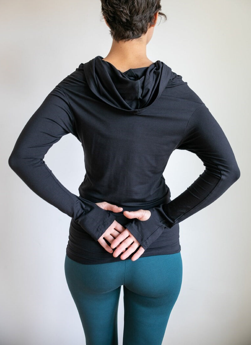 Ruched Cinched Yoga Leggings with Side Ties in Dark Teal