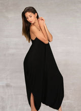 Evelina Onepiece Yoga Jumpsuit, Onesie, Romper in Black