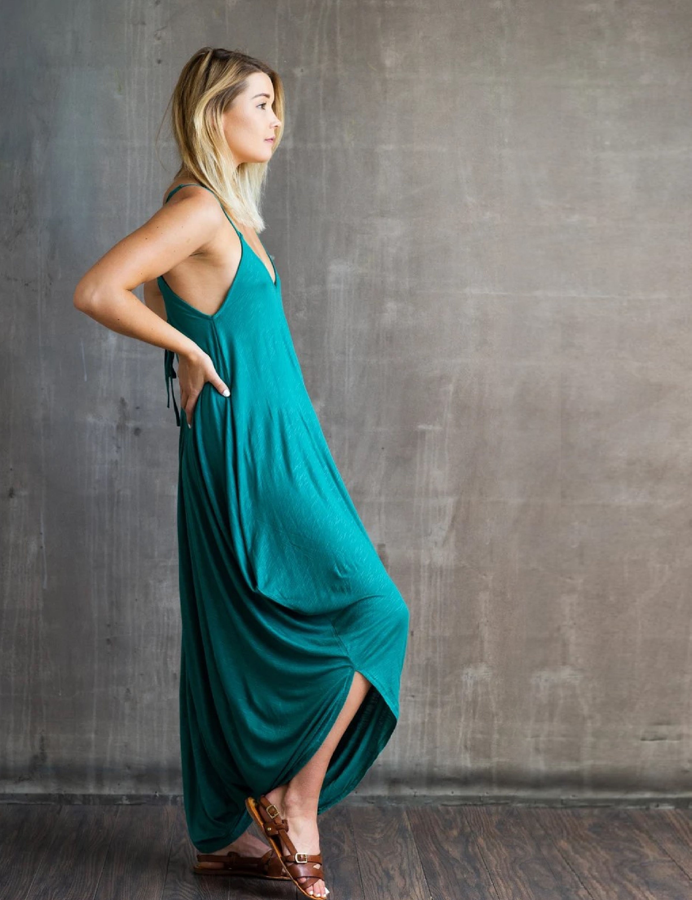Onesie Yoga Jumper In Teal