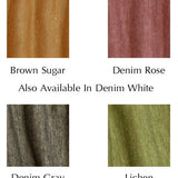Cotton Ruched Shawl White Kundalini Yoga Wrap